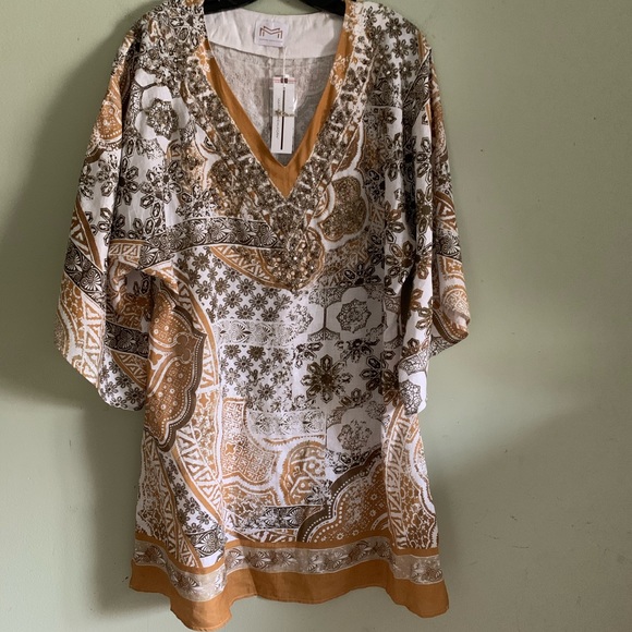 MARYAN MEHLHORN COVER UP / BRAND NEW / MEDIUM - Picture 2 of 2